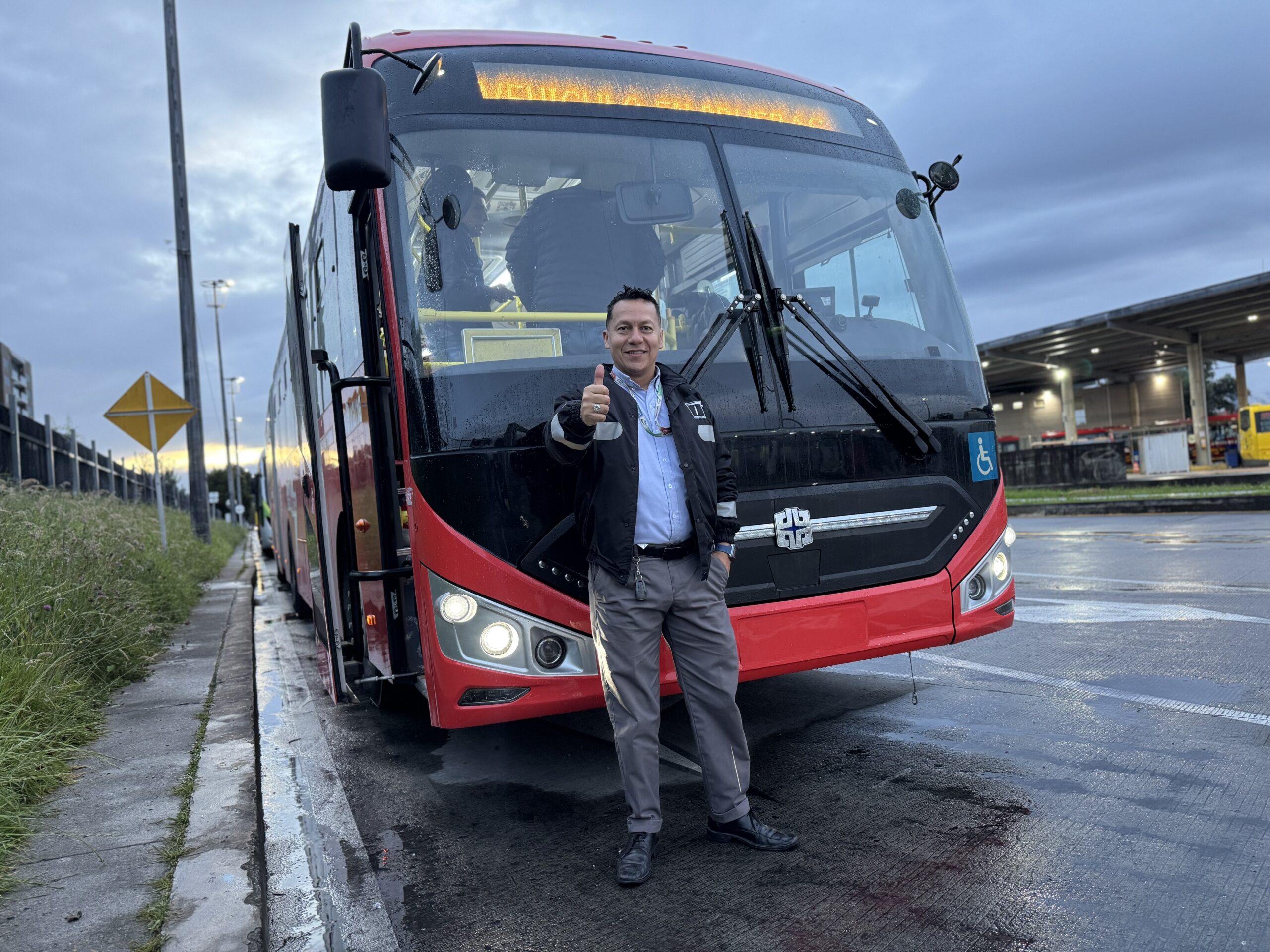 Con éxito, finalizamos las pruebas del primer bus eléctrico de la marca Zhongtong
